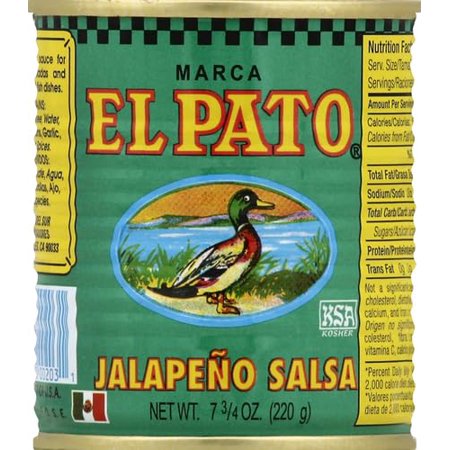El Pato, Jalapeno Salsa, 7.75 oz, Pack of 2