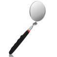 thumbnail image 1 of Telescoping Inspection Mirror, Circular Inspection Mirror, Flexible Inspection Mirror 360 Rotation with Extended Handle Round Inspection Mirrors for Checking Vehicle Condition(Dia-4 Inch), 1 of 7