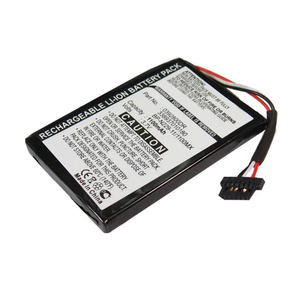 Batteries N Accessories BNA-WB-L4240 GPS Battery - Li-Ion, 3.7V, 1100 mAh, Ultra High Capacity Battery - Replacement for Mitac 338937010180 Battery