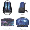 thumbnail image 6 of Yuyamidu Train Print Backpack for Boys School Bag for Elementary Primary Students Bookbag Large Capacity Shoulder Bag Casual Daypack Portable Back Pack, 6 of 7