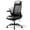 Black, variant on GALAXHERO Ergonomic High Back Office and Conference Room Desk Chair, Adjustable Flip-Up Armrests and Lumbar Support, Brown