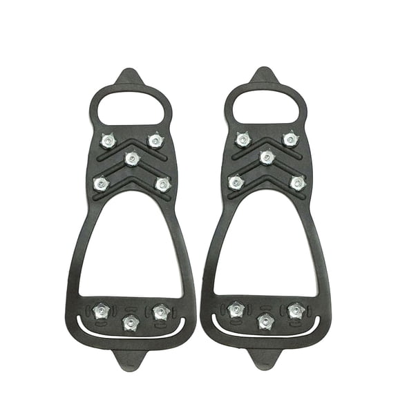 8-Teeth Outdoor Non-Slip Shoe Cover With Crampons For Snow And Ice Walking Large Size