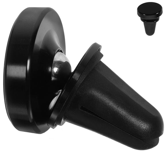 IBASETOY Magnetic Phone Holder For Car Air Vent Stable Mount For Smartphones Mini Tablets Black For Safe Driving