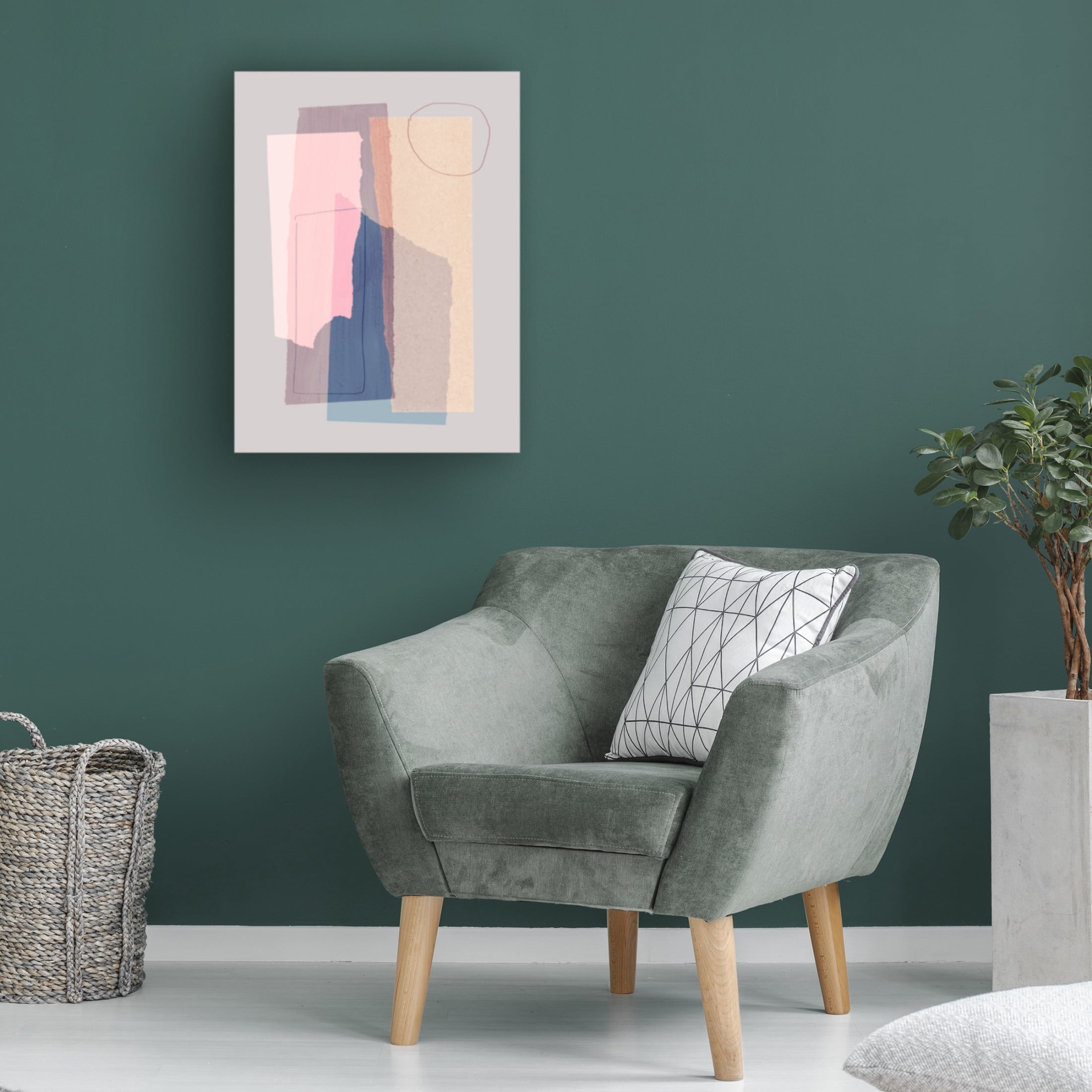 Trademark Fine Art Mareike Bohmer  Pieces 5A Canvas Wall Art