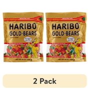 (2 pack) Haribo, Gold-Bears Gummi Candy, 10 Oz