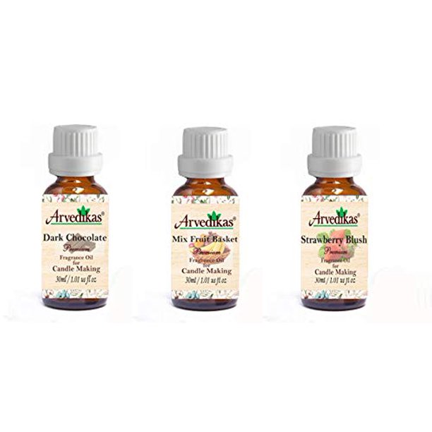 Pack Of 3 Arvedikas Premium Fragrance Oil For Candle Making Soy
