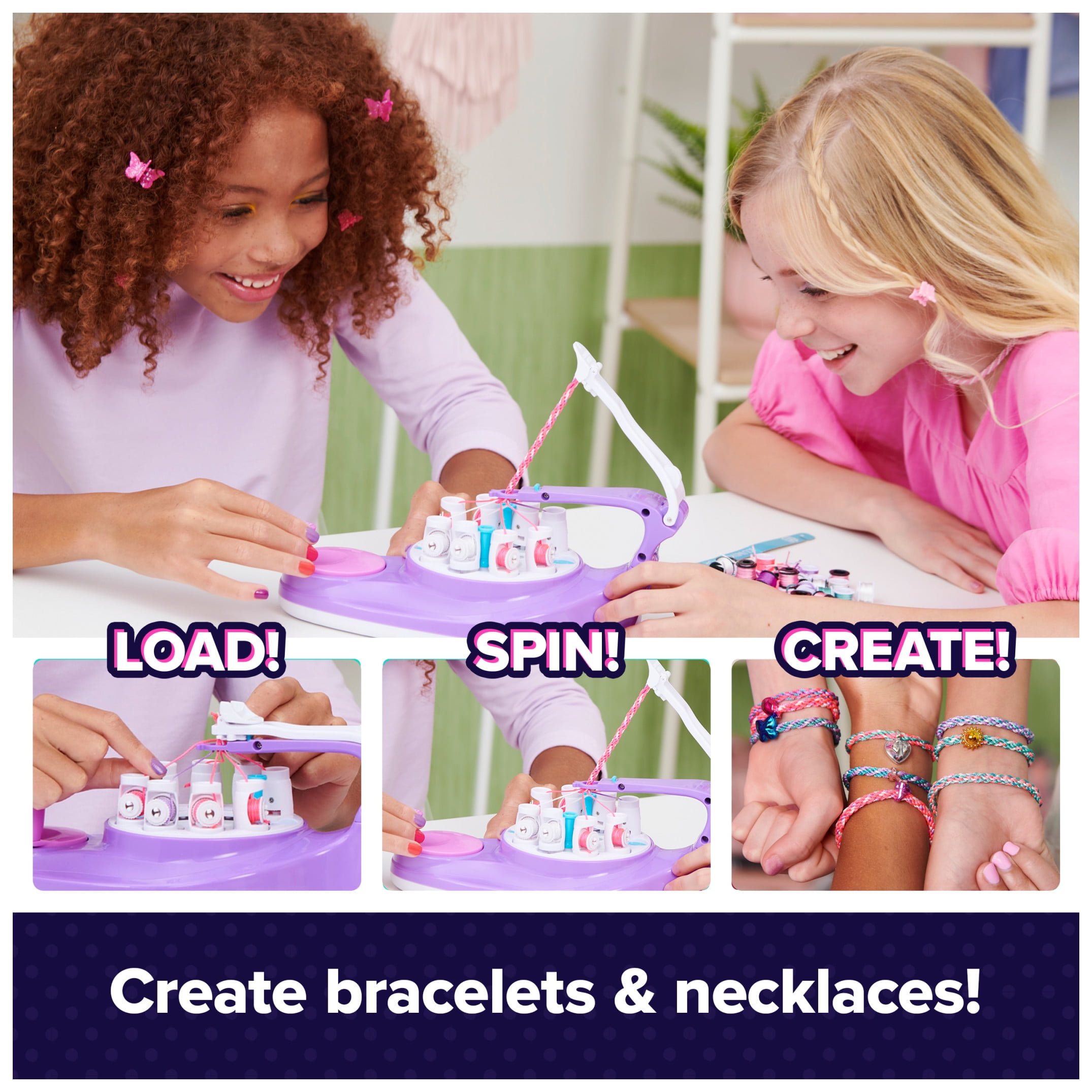 Cool Maker KumiKreator Bead & Braider Necklace and Bracelet Making Kit