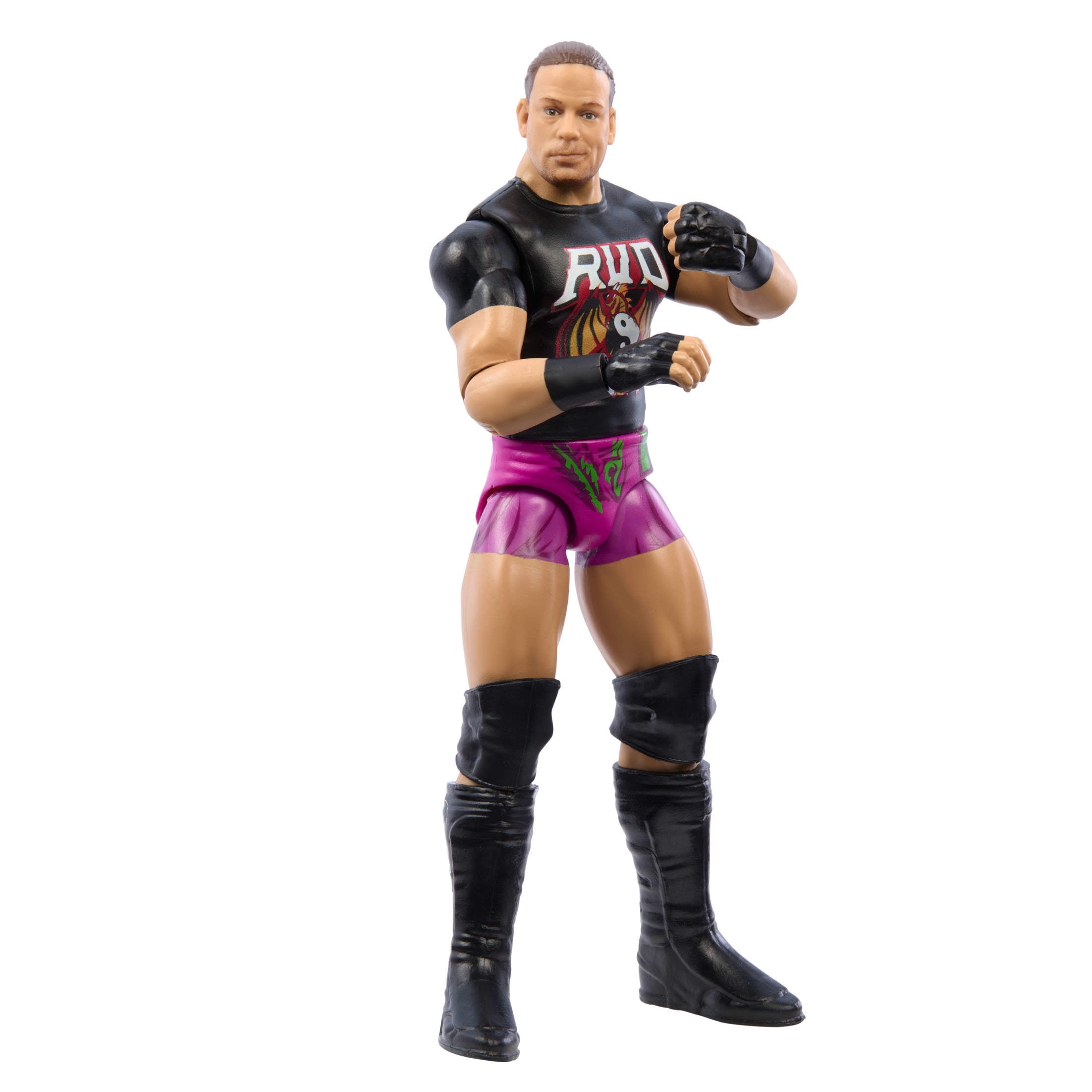 WWE Rob Van Dam Action Figure, Main Event Series #151 6-inch Collectible Superstar with Articulation