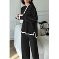 thumbnail image 4 of Conjunto Coordinado PRETTYGARDEN XL Suéter de Punto Negro, 4 of 7