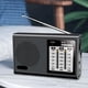 thumbnail image 4 of Radio de banda completa de mano USB recargable FM AM SW Dispositivos de altavoz retro, 4 of 6