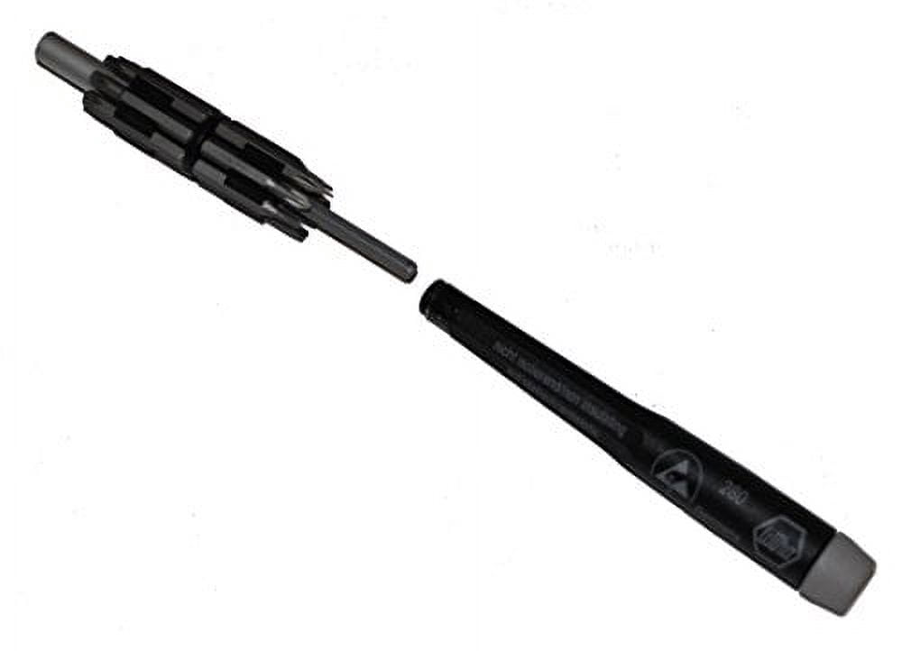Wiha 75093 16 Piece System 4 ESD Slotted, Phillips and Torx Micro Bit Set