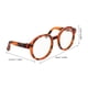 thumbnail image 5 of ColoMX 6 piezas de accesorios para muñecas, gafas en miniatura con montura redonda y lentes transparentes para muñecas bebé, cosplay, disfraces, peluches, accesorios para fotos., 5 of 8