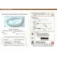 thumbnail image 5 of 14K Gold 7.5-8.0mm Hanadama Japanese Akoya Saltwater White Cultured Pearl Bracelet, 5 of 8
