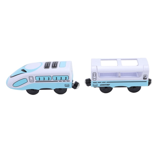 Battery Electric Toy Toddlers Battery Operated Motorized Set Compatible with for Thomas Blue White