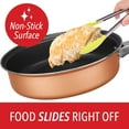 thumbnail image 2 of Brentwood 9-Piece Nonstick Copper-Clad Cookware Set with Glass Lids, 2 of 7
