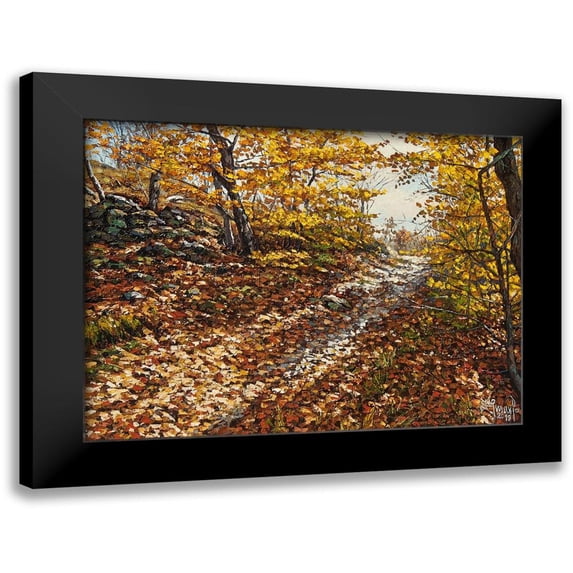 Ziman, Peter 14x11 Black Modern Framed Museum Art Print Titled - Autumn Still Life