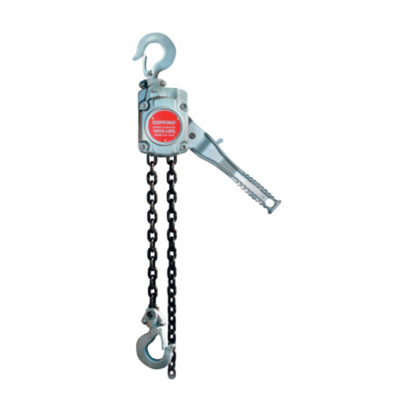 PA Ratchet Lever Hoist, 1 1/2 Tons Cap., 10 ft Lifting Ht., 1 Fall, 41