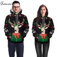 thumbnail image 2 of Sudaderas con capucha de Navidad de alce para hombres y mujeres, jersey con capucha con estampado 3D, ropa de calle suelta informal, sudadera de fiesta, ropa de gran tamaño con bolsillo, 2 of 4
