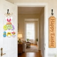 thumbnail image 5 of Easter Decoration Door Hanging Cute Rabbits Party Scene Decoration Pendant, 5 of 7