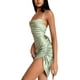 thumbnail image 2 of Lucakuins Vestido sin mangas de color sólido sin espalda para mujer Vestido con cordones a la moda Lucakuins ajustado,Ajustado,fiesta,Moda, 2 of 8