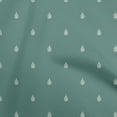 thumbnail image 1 of oneOone Georgette Viscose Dark Teal Green Fabric Block Sewing Fabric By The Yard Printed Diy Clothing Sewing Supplies 42 Inch Wide, 1 of 4