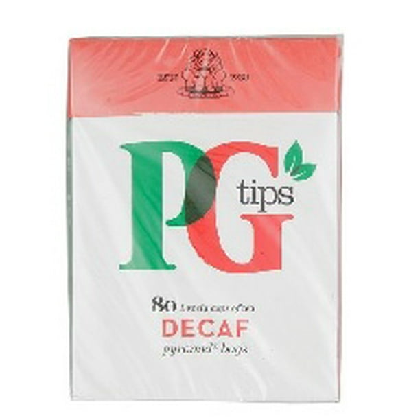 Pg Tips Tea Decaf 80 Bags 3pk