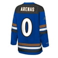 thumbnail image 3 of Youth Mitchell & Ness Gilbert Arenas Blue Washington Wizards Maxxed Out 2.0 Fashion Hockey Jersey, 3 of 3