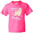 thumbnail image 3 of Inktastic Meemaw's You Say Alpaca My Bags Youth T-Shirt, 3 of 5