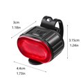 thumbnail image 3 of Hearth & Gear Lights For Rechargeable Front And Rear LED Lights For Cycling Outdoor Sports Easy Installation USB Charging Ideal For Night Rides Biking Lights Bike Taillight Lights for Bike Blinker, 3 of 6