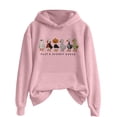 thumbnail image 1 of Just A Goose Sweat à Capuche Imprimé Graphique Halloween Couleur Unie Automne Hiver pour Femmes avec Poche, 1 of 3