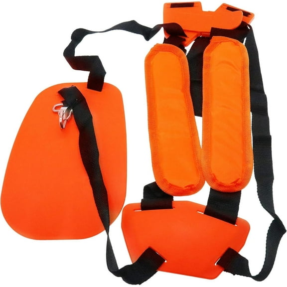 String Trimmer Full Harness for Stihl FS KM Series Weed Eater Harness Double Shoulder Strap, Brush Cutter Garden Lawn Nylon Belt