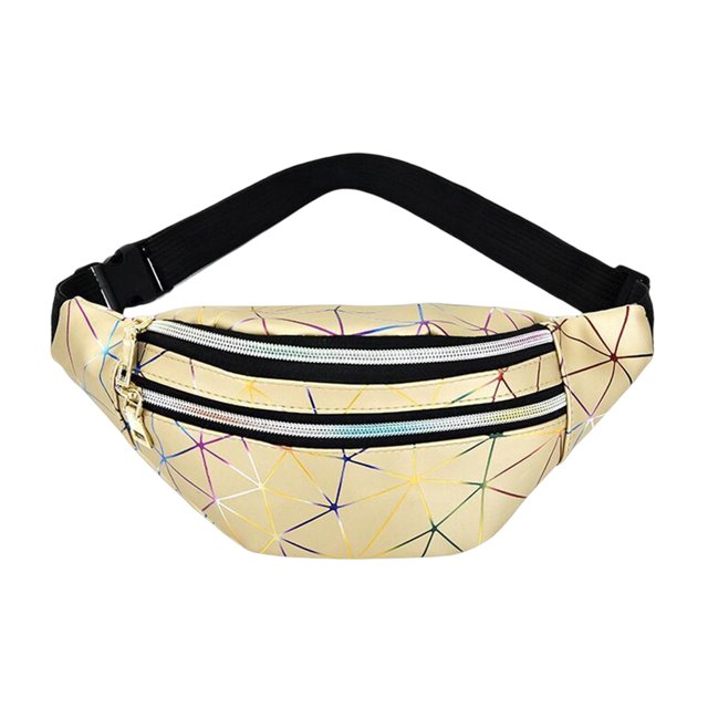 Riñonera Yinane Impermeable Moda Casual Oro