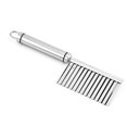 thumbnail image 3 of Ola patata rebanadora de acero inoxidable papas fritas picador con gancho fruta vegetal serrado peeler rebanado peeling gadgets Guardurnaity HA012656-00, 3 of 7