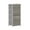 Light Natural Drawers/White Frame, variant on BizChair 4 Drawer Storage Dresser with Black Cast Iron Frame, Brown Wood Top and Brown Easy Pull Engineered Wood Drawers with Wooden Handles
