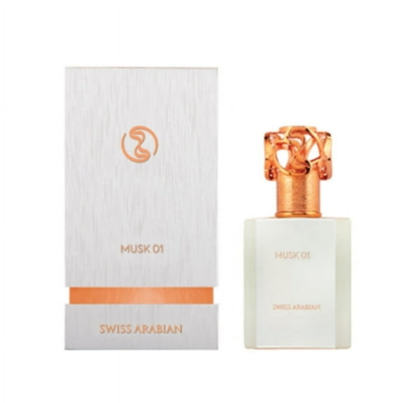 Swiss Arabian Musk 01, Arabian Perfume for Women and Men, 1.7 oz EDP Spray
