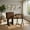 Walnut, variant on Demi Bonn 5-Piece Rustic Gray Rubberwood Folding TV Tray Table Set with Storage Rack, 4 Adjustable Trays & Organizer Stand, Rustic Gray