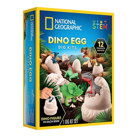 National Geographic Dino Egg Dig Kits
