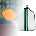 thumbnail image 6 of Neoprene Paddle Cover Racket Sleeve Smooth Zipper Table Tennis Paddle Case Portable Pouch Pickleball Head Cover White, 6 of 8