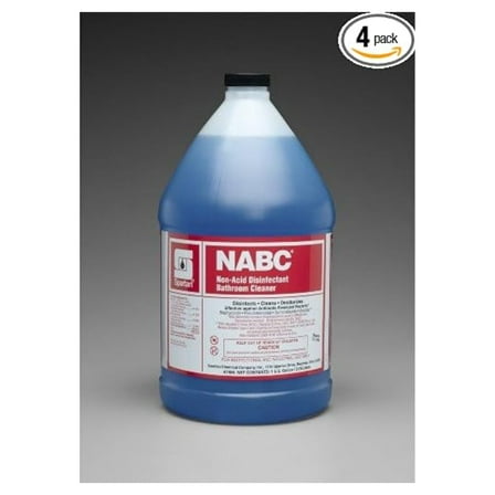 Spartan NABC Bathroom Cleaner, Gallon, Gallons,4 Per Case