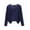 Navy, variant on BLVB Women's Thermal Shirts Pullover Long Sleeve Crew Neck Undershirt Tees Tops Warm Workout Winter Base Layer