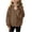 Brown-15, variant on VIPOIN Polka Dot Hoodie for Girls Long Sleeve Pullover Drop Shoulder Cute Pattern Sweatshirt Casual Tops