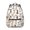 Mixed Breed Dogs, variant on Mixed Breed Dog and Floral Backpack for School, Cute School Bag with Adjustable Shoulder Straps and Padded Back, 15.3"x11"x7.1"