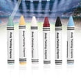 thumbnail image 1 of Body Paint Crayons, Soft Stable Washable Glow Crayon,  Reliable Facial Art For Body Art, 1 of 8