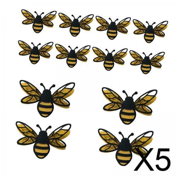Pegatinas de pared,Pegatinas de pared 3D,calcomanías,decoraciones de pared para fiestas,Calcomanías de pared con diseño de abejas en 3D para decorar la habitación,regalo de bricolaje,Mural