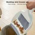 thumbnail image 5 of Rkxzt Dustpans & Dustpan & Brush Sets Desktop Broom Dustpan and Brush Set Handheld Mini Cleaning Tool for Tabletop Sofa Tent Easy Sweep and Storage, 5 of 9