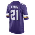 thumbnail image 3 of Men's Nike Akayleb Evans Purple Minnesota Vikings Game Player Jersey, 3 of 4