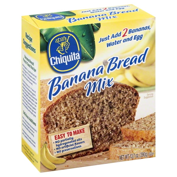 Concord Foods Chiquita Banana Bread Mix 13 7 Oz Walmart Com