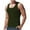 Army Green, variant on CHGBMOK Mens Tank Top Lightweight Tank Tops for Men Classic Ribbed Cotton Sizes S-3XL