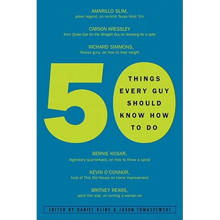 50 Things Every Guy Should Know How to Do - eBook