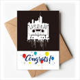 thumbnail image 1 of Street Landmark Outline Pattern Graffiti Wedding Cards Congratulations Greeting Envelopes, 1 of 3